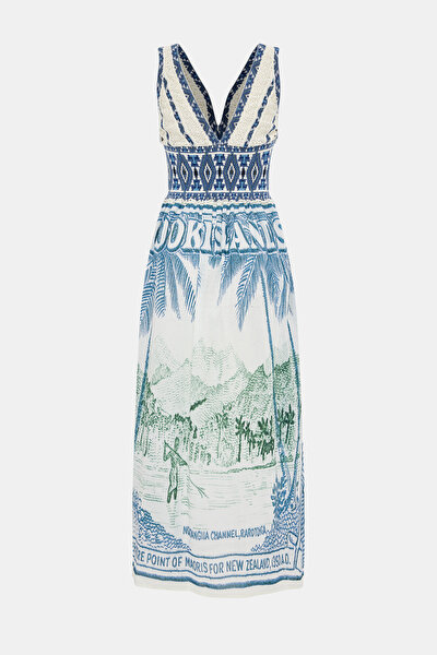 WHITE SLEEVELESS SUSPENDER DRESS 9