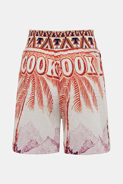 DAMSON ETHNIC DESIGN KNITTING SHORTS 5