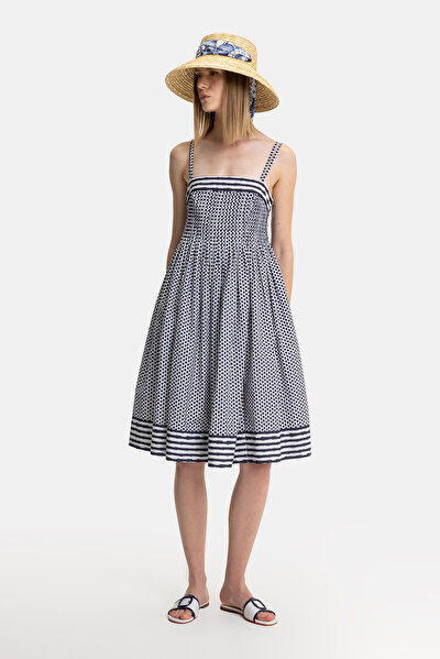 WHITE SHORT SLEEVE DRESS 4