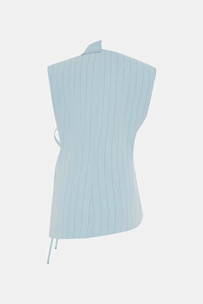 MINK V NECK VEST 8