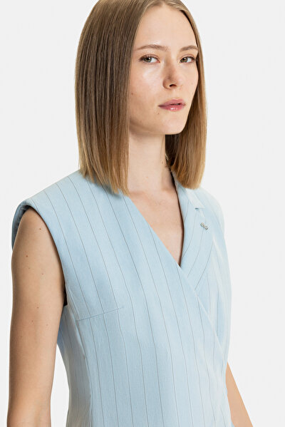 MINK V NECK VEST 4