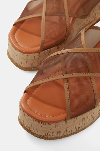 DORE WEDGE HEELED SANDALS 5