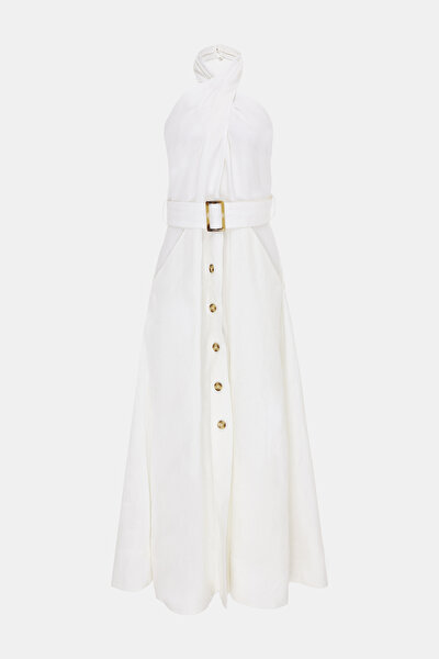 WHITE LONG SLEEVE DRESS 3