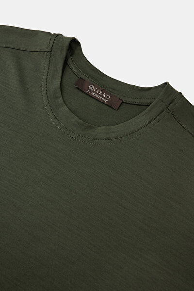GREEN BICYCLE COLLAR SHORT SLEEVE TSHIRT 3