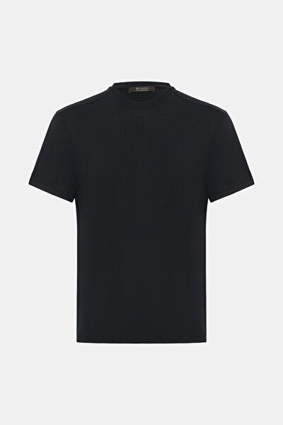 BLACK BICYCLE COLLAR SHORT SLEEVE TSHIRT 5