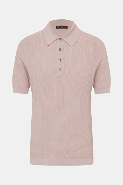 POLO DÜĞMELİ YAKA KISA KOL TRİKO T-SHIRT 5