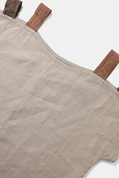 BROWN SQUARE OFF THE SHOULDER BLOUSE 10