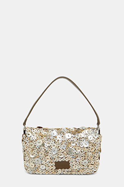 SILVER VISCOSE BAG 3