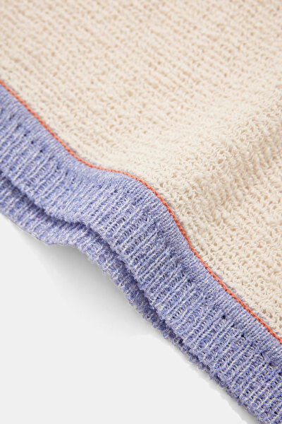 ORANGE POLO NECK TRICOT 9