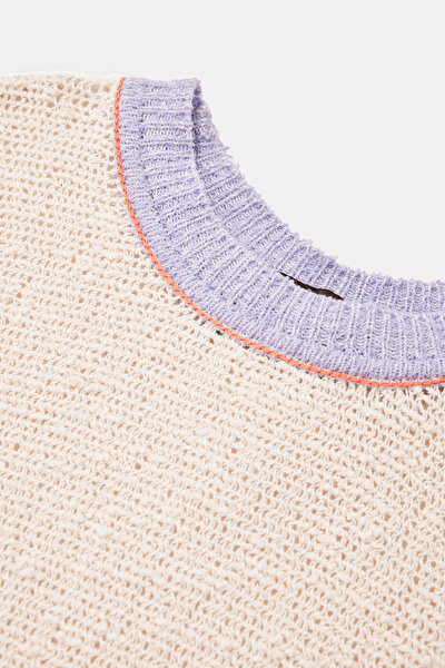 ORANGE BASIC / ROUND NECKLINE TRICOT 10