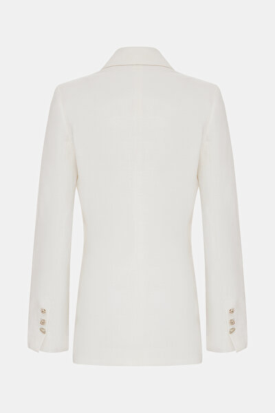 ECRU SWALLOW COLLAR JACKET 9