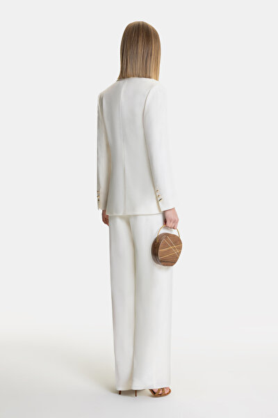 ECRU SWALLOW COLLAR JACKET 5