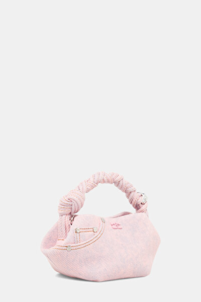 AÇIK PEMBE DESENLİ ÇANTA 3