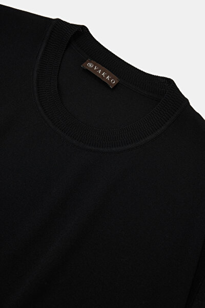 BİSİKLET YAKALI KISA KOL TRİKO T-SHIRT 3