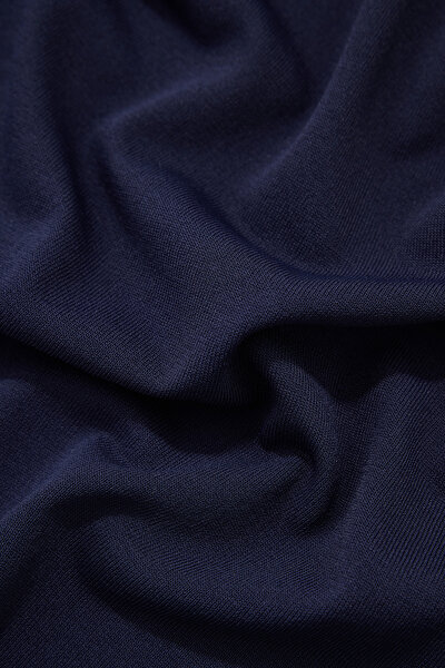 NAVY BLUE MANDARIN COLLAR SHORT SLEEVE TSHIRT 10