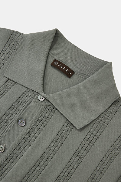 MINT POLO NECK SHORT SLEEVE TSHIRT 8