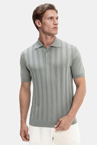 MINT POLO NECK SHORT SLEEVE TSHIRT 5