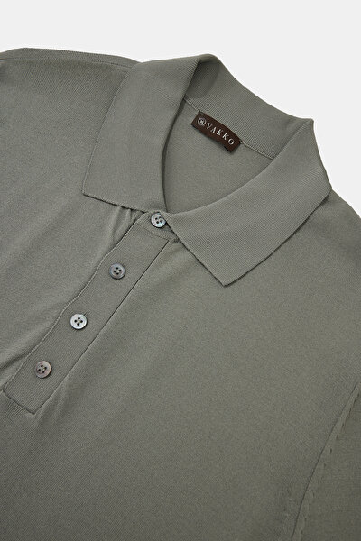 MINT POLO NECK SHORT SLEEVE TSHIRT 3