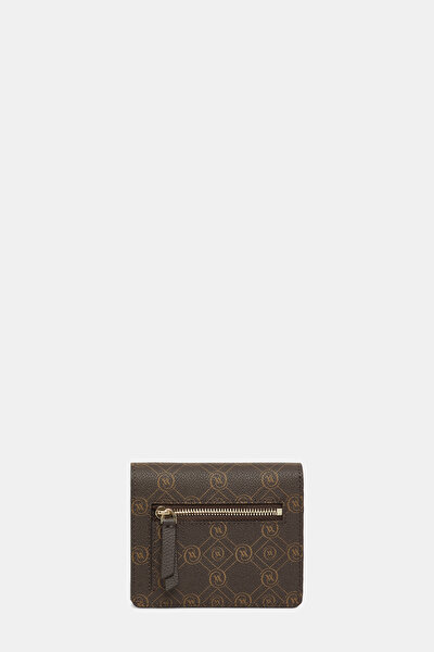 BEIGE MONOGRAM WALLET 3