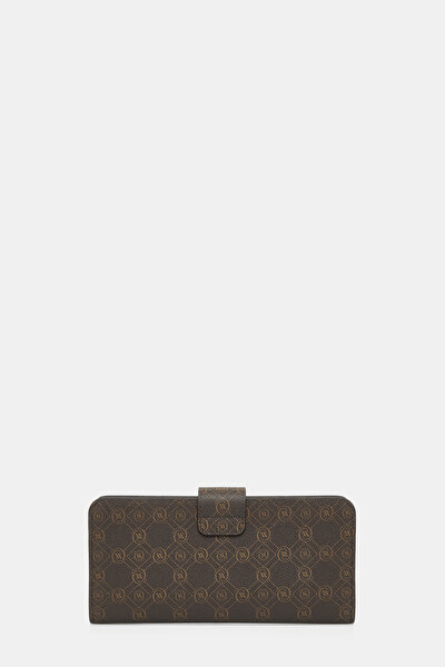 BEIGE MONOGRAM WALLET 3