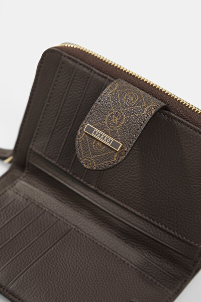 BEIGE MONOGRAM WALLET 5