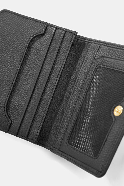 BLACK MONOGRAM WALLET 4
