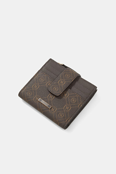 BEIGE MONOGRAM WALLET 5