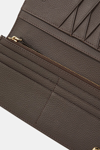 BEIGE MONOGRAM WALLET 5