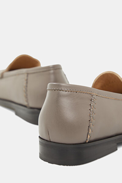 MINK MONOGRAM LEATHER SHOE 5