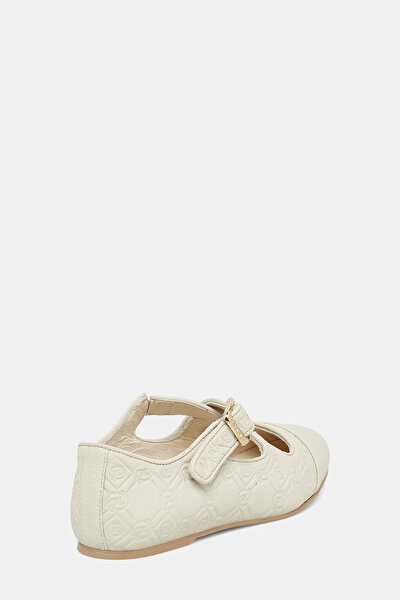 ECRU FLAT SHOES 3