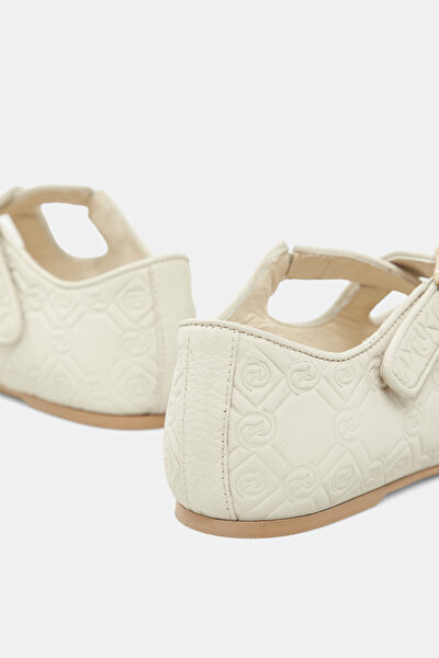 ECRU FLAT SHOES 5