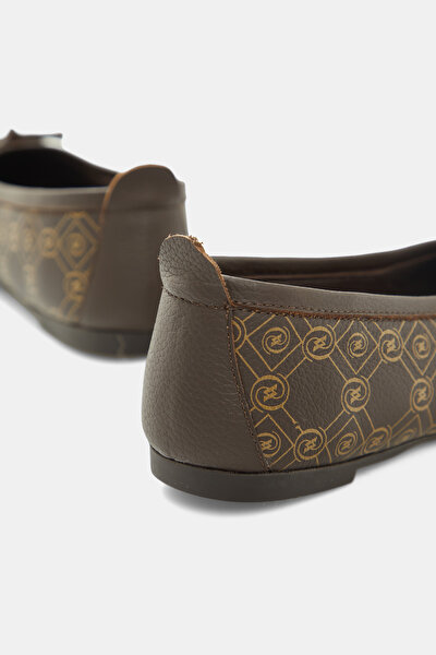 BEIGE FLAT SHOES 5