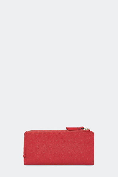 RED MONOGRAM WALLET 3