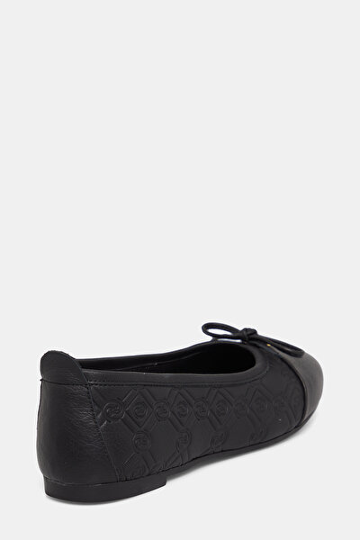 BLACK FLAT SHOES 3