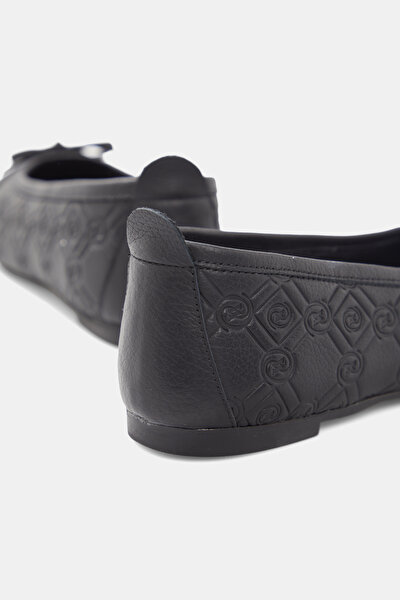 BLACK FLAT SHOES 5