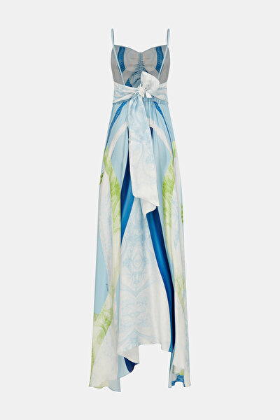 WHITE SLEEVELESS SUSPENDER DRESS 9