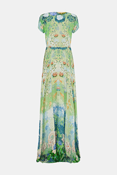 MULTICOLOR SHORT SLEEVE DRESS 8