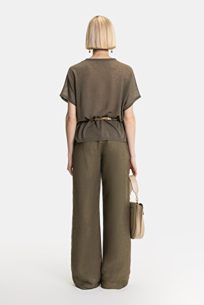 ECRU BASIC / ROUND NECKLINE TRICOT 5