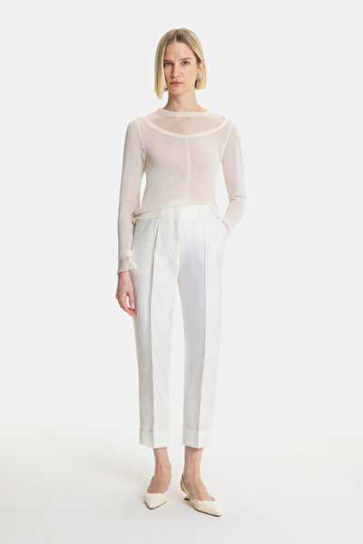 ECRU BASIC / ROUND NECKLINE TRICOT 3