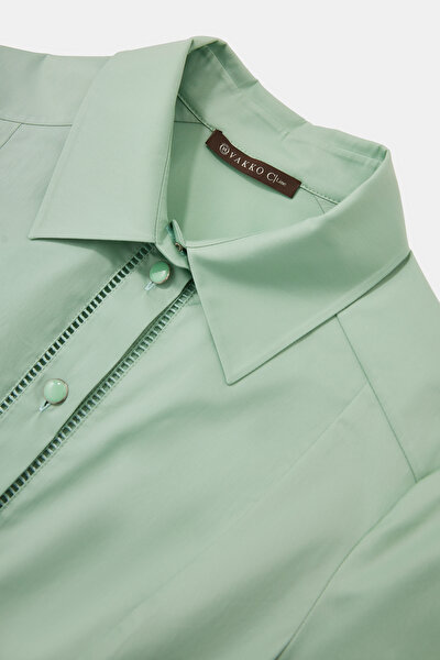 MINT SHORT SLEEVE JUMPSUIT 3