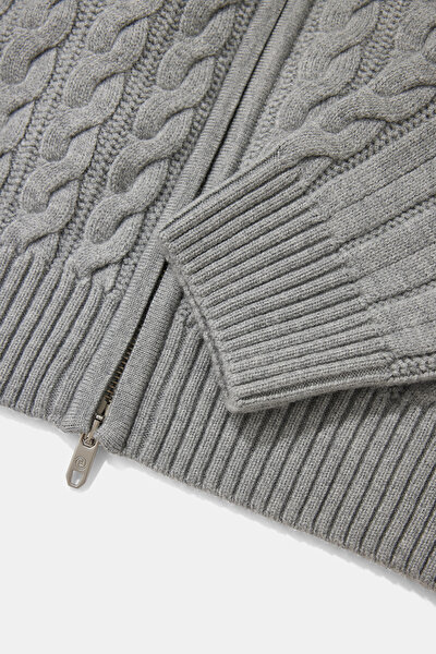 LIGHT GREY KNITTING DESIGN TRICOT 4