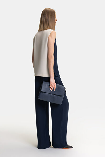 BEIGE SLEEVELESS SHIRT 5