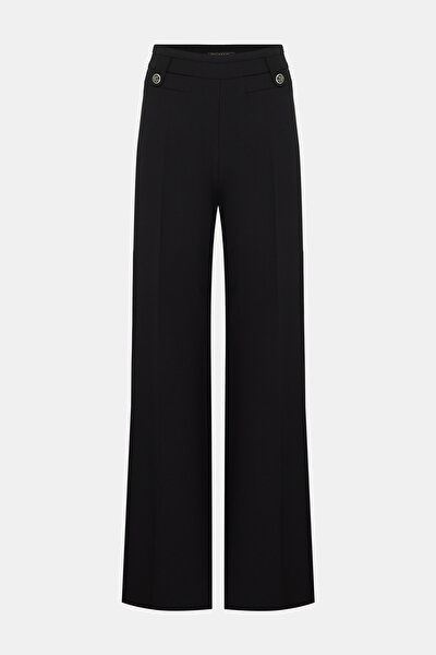 BLACK STRAIGHT CUT TROUSERS 4
