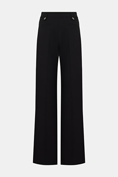BLACK STRAIGHT CUT TROUSERS 5