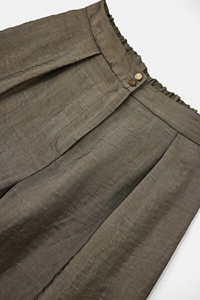HAKİ BOL PAÇA PANTOLON 3
