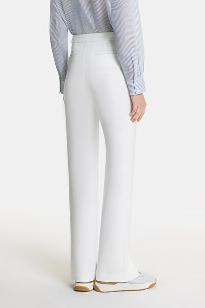ECRU SKINNY LEG TROUSERS 3