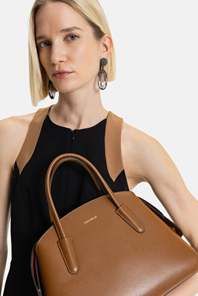 CAMEL SLEEVELESS BELOW THE KNEE DRESS 3