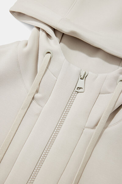 ECRU HOODIE SWEATSHIRT 9