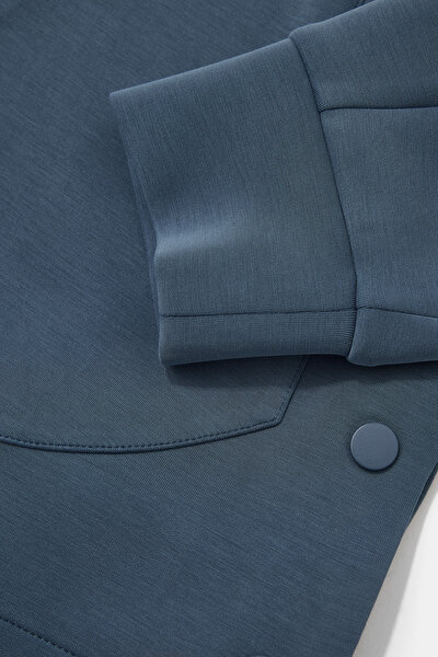 INDIGO HOODIE SWEATSHIRT 4