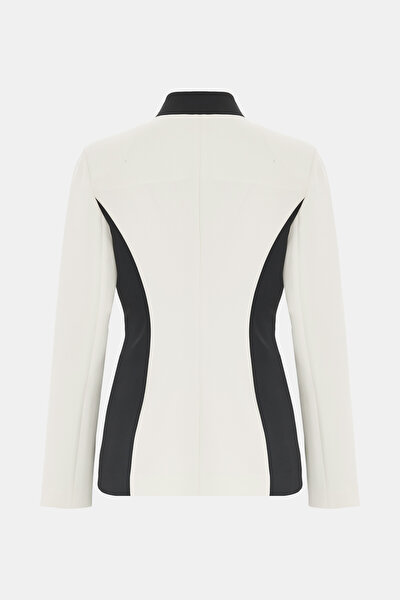 BLACK MANDARIN COLLAR JACKET 10